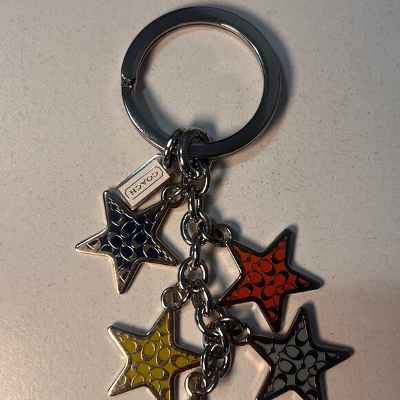 Coach Star Charm Keychain - Picture 3 of 4